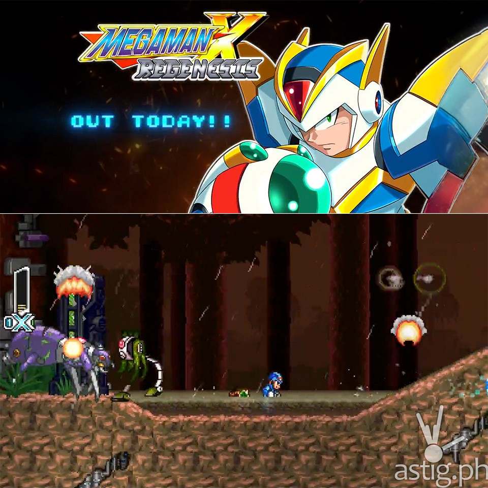 Mega Man X Regenesis, a free fan game
