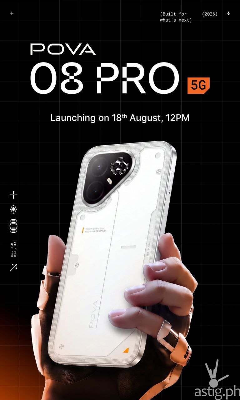 TECNO POVA 08 Pro 5G launch poster
