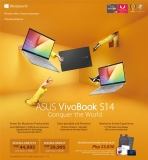 ASUS VivoBook S14: AMD-powered laptop now available