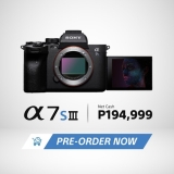 Sony Alpha 7S III Philippine pre-orders now online