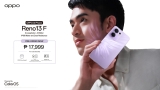 OPPO Reno13 F launch: AI cameras, IP69 for P17,999