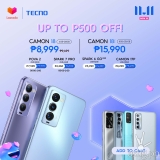 TECNO CAMON 18 goes on sale this 11.11, priced from P8,999
