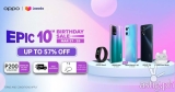 OPPO offers huge discount promo for Lazada’s Epic 10th Birthday Sale