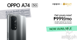 OPPO A74 5G now on Smart Signature for P999 monthly