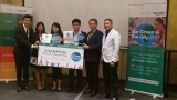 DLSU students win the top prize in the Go Green in the City 2017 Country Finals