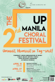 2nd UP Manila Choral Festival (UPMCF) Grand Concert: “Umawit, Humirit sa Tag-Init!” [event]