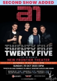 A1 Boyband @25 Gets 2nd Show in Manila this October 15