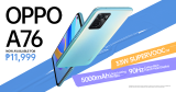OPPO A76: 90Hz screen, 33W charge now PH official, priced from $230