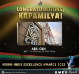 ABS-CBN named Best TV Station of the Year at Inding-Indie Excellence Awards 2022