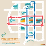 LOOK: BGC one-way traffic scheme starts September 17