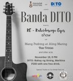 Kaleidscope Eyes, Shaw headline ‘Banda DITO’ on Nov 18 @ Marikina [event]