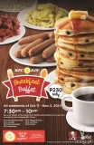 KFC’s Breakfast Buffet is back: unlimited food and drinks for P230!
