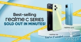 realme sets a new record with their C series selling out in just 2 minutes