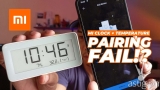 Mi Temperature and Humidity Monitor Digital Clock how to pair smartphone Mi Home app [video]