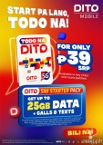 DITO SIM Starter Pack launch