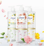 Become all natural and nourish your hair with Dove Botanical Selection