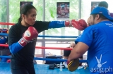 In photos: Brandon Vera and Ana Julaton open workout