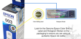 Epson warns against risks of counterfeit printer inks