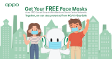 OPPO is fighting Coronavirus by handing out free masks