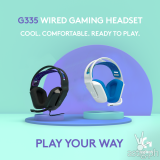 Logitech G335: Lightweight wired gaming headset arrives July