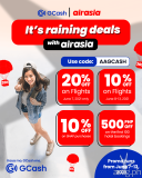 Airasia now takes GCash payments for plane fares, accommodations