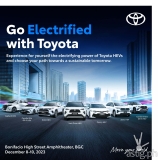 You can test drive Toyota’s new hybrid EVs in BGC this weekend