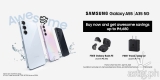 Galaxy Buds FE are free with the Galaxy A55, A35