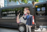 Galaxy Mobile Caravan: Samsung roving service center goes house-to-house for repairs