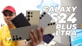 Galaxy S24 vs Galaxy S24+ vs Galaxy S24 Ultra all colors+models compared [video]