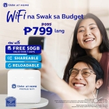 Globe At Home Prepaid WiFi promo offers free 50GB data