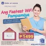 Globe offers a leveled-up experience at a discounted price with their Globe At Home LTE-Advanced Home Prepaid WiFi