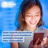 Globe extends personalized service to more broadband customers through Viber communities