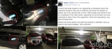 Why did Grace Poe stickers anger car owners parked in a mall?