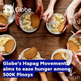 Globe aims to solve involuntary hunger for many low-income families with The Hapag Movement