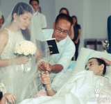 Story behind viral video of dying man’s wedding re-told on TV