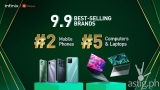 Infinix ranks among the top selling smartphone and laptop brands in this year’s Shopee 9.9 sale