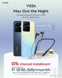 vivo y22s zero interest now on Home Credit