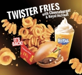 McDonald’s Philippines Delivers Good News With the Comeback of Twister Fries