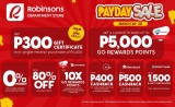Payday just got sweeter: Big discounts and prizes await you at Robinsons Department Store’s Payday Sale