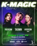 Kpop Idols Taemin, Yugyeom, Hyo for K-Magic Live! Concert