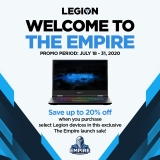 Lenovo Legion gaming hardware goes on sale