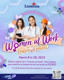 #WomenAtWork share your photos and win cash from Lumina Homes