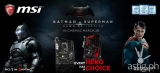 Batman v Superman hardware from MSI looks SUPER