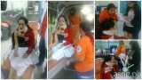 Maegan Aguilar gets beaten up by live-in partner