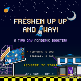 Blast-off to New Heights and Explore the depths of space with SAM-UP’s FRESHEN UP, UP, and AWAY! [event]