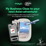 Want to Experience PAL Business Class? Just Link Your Mabuhay Miles in the Maya App!