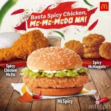 McDonald’s serves up a thrilling roster to satisfy all your spicy chicken cravings – including the return of the McSpicy