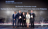 Metrobank snags Best Transaction Bank Award plus 2 other honors at recent The Asian Banker Awards