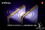 Infinix, JBL elevate smartphone audio in the NOTE 40 Series