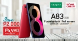 OPPO A83 price drop: P8990 > P6990